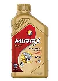 Масло моторное Mirax MX9 5W-30 SP GF-6A 1 л синт.