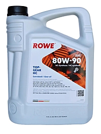 Масло трансмиссионное Rowe Hightec TopGear HC 80W-90 5 л синт.