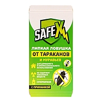Ловушка-домик клеевая с приманкой, от тараканов и муравьев SAFEX, 5 шт