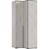 Шкаф угловой Норд, 906х906х2236, Крафт белый