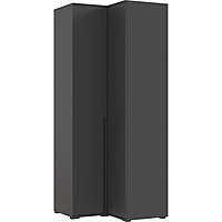 Шкаф угловой Норд, 906х906х2236, Графит