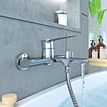 Смеситель для ванны AVRORA Line Gun Metall AV3131GM
