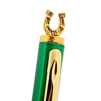 Ручка с фигурным наконечником "Челябинск. Столица Южного Урала" подкова, металл