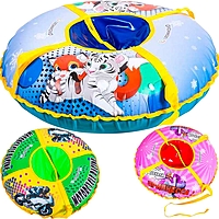 Тюбинг-ватрушка 85 см автотент 15-106П в ассортименте