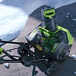 Снегоуборщик Greenworks GD60PSTK4 аккумуляторный 2602907UB с АКБ 4Ah и ЗУ