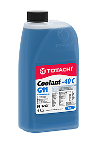 Антифриз Totachi Niro Coolant Blue G11 -40°С 1 кг синий