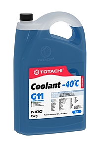 Антифриз Totachi Niro Coolant Blue G11 -40°С 5 кг синий