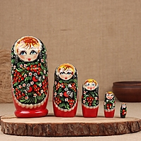 Матрёшка "Марина", 5-кукольная, 19 см