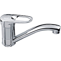 Смеситель для кухни Ledeme L4504 средний излив хром