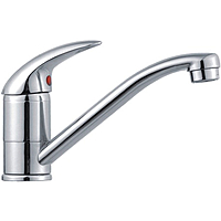 Смеситель для кухни Ledeme L4538-B средний излив хром