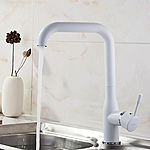 Смеситель для кухни Ledeme L4698W белый