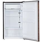 Холодильник Maunfeld MFF83WD дерево/черный