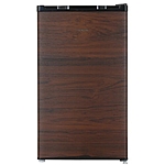 Холодильник Maunfeld MFF83WD дерево/черный