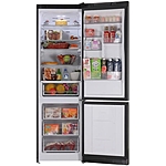 Холодильник Hotpoint HT 7201I DX O3 черный инвертер