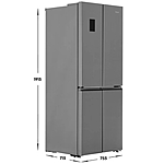 Холодильник Hotpoint HFP4 480I X нержавеющая сталь