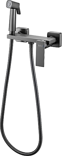 Смеситель гигиенический душ Haiba HB5517-3 графит