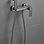 Смеситель гигиенический душ Haiba HB5517-3 графит