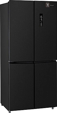 Холодильник Weissgauff WCD 450 XB NoFrost Inverter темная сталь инвертер
