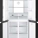 Холодильник Weissgauff WCD 450 XB NoFrost Inverter темная сталь инвертер