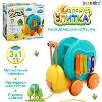 Развивающая игрушка «Улитка», на верёвочке