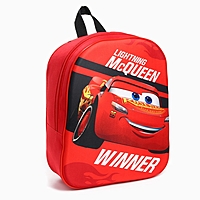 Рюкзак детский для мальчика «Победитель», 33,5×29×9 см, Тачки