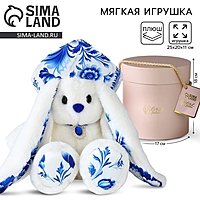 Мягкая игрушка зайка «Li в кокошнике»