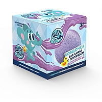 Бомбочка для ванны «ELLYFUN», с сюрпризом, цвет фиолетовый