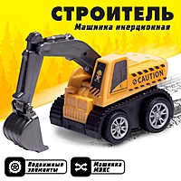 Машинка инерционная «Строитель», МИКС