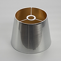 Абажур Е27 серебро 28х28х21 см