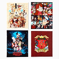 Набор тетрадей 48 листов, в клетку, А5, Гравити Фолз