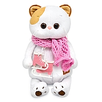 Мягкая игрушка "Ли-Ли" с коньками и в шарфике, 24 см LK24-155