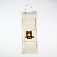Органайзер для хранения подвесной "Медведь", 20 х 53 см