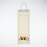 Органайзер для хранения подвесной "Кот", 20 х 53 см