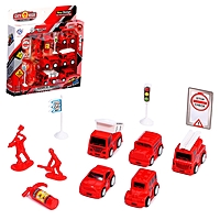 Игровой набор "Пожарная служба", инерция, МИКС
