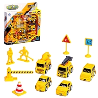 Игровой набор "Стройка", инерция, МИКС