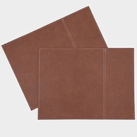 Набор салфеток Magistro, 2 шт, р-р 47,5х35,5 см, материал 100% хлопок, кожзам, 2- сторонние