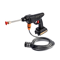 Мойка высокого давления аккумуляторная ТУНДРА, 20 В, 2 Ач, Li-ion, 28 бар, 150 л/час