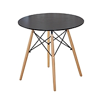 Стол DT-957, диаметр 80 см, черный