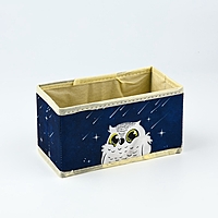 Органайзер для хранения, кофр для белья "Совушка", 10 х 18 х 10 см