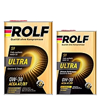 Масло моторное Rolf Ultra 0W-30 A7/B7 SP 4+1 л синт. Акция!