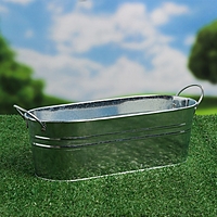 Кашпо "Бонсай Альма" 27х12х9см, овальное