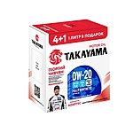 Масло моторное Takayama PAOtec 0W-20 C5 SN Plus 4+1 л Акция!