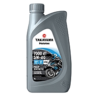 Масло моторное Takayama Mototec 7000 5W-40 4T Ester 1 л синт.