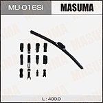 Щетка стеклоочистителя Masuma MU-016Si 400 мм бескаркасная