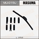 Щетка стеклоочистителя Masuma MU-015U 375 мм бескаркасная