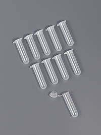 Баночка д/хранения d1,3*5,3см 5 мл (наб 10 шт цена за наб) пластик прозрачный накл ОТ