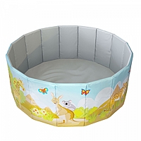 Сухой бассейн "Сафари", складной, без шариков ДМФ-МК-02.61.02