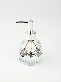 Дозатор для жидкого мыла "Цветочки", 250 мл