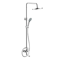 Душевая система OLIVE'S BARROS 22511-1BR с изливом хром