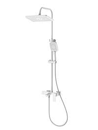 Душевая система RUSH Thira TR3635-50White с изливом белый